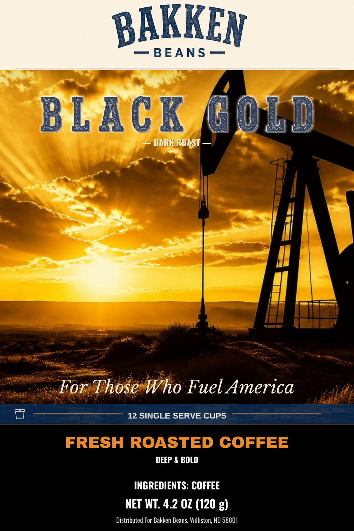 Black Gold Dark — Pods 12 Pack