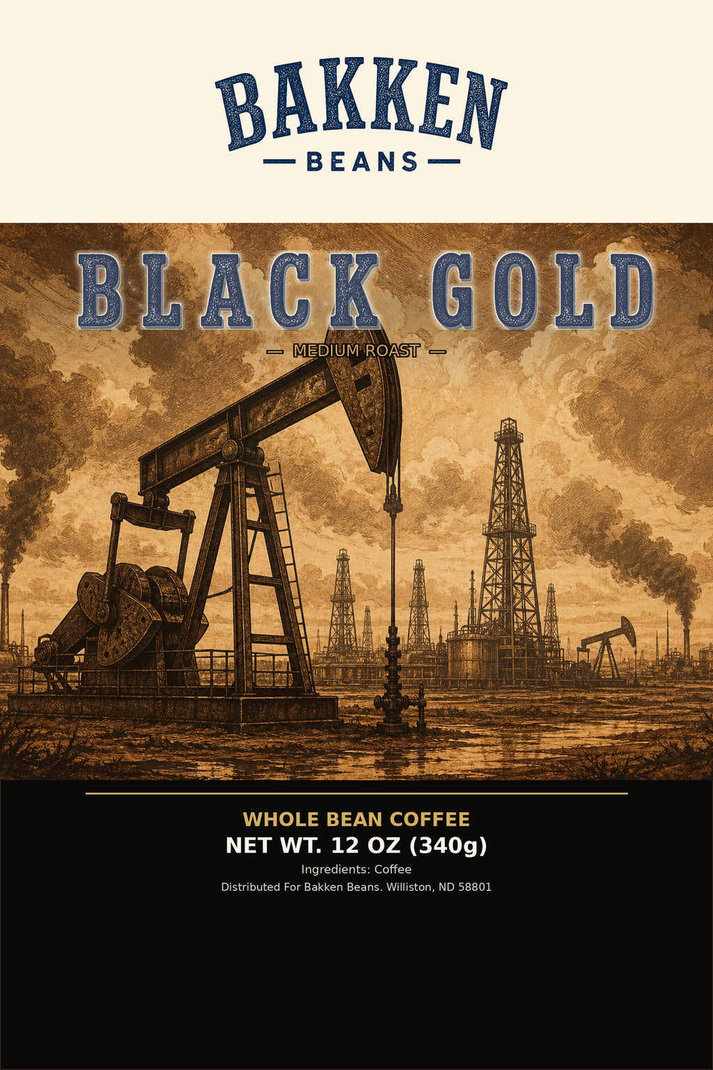Black Gold Medium craft-v13 label