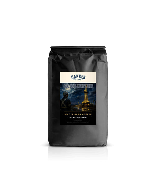 Moonlighting 12oz coffee bag — Bakken Beans