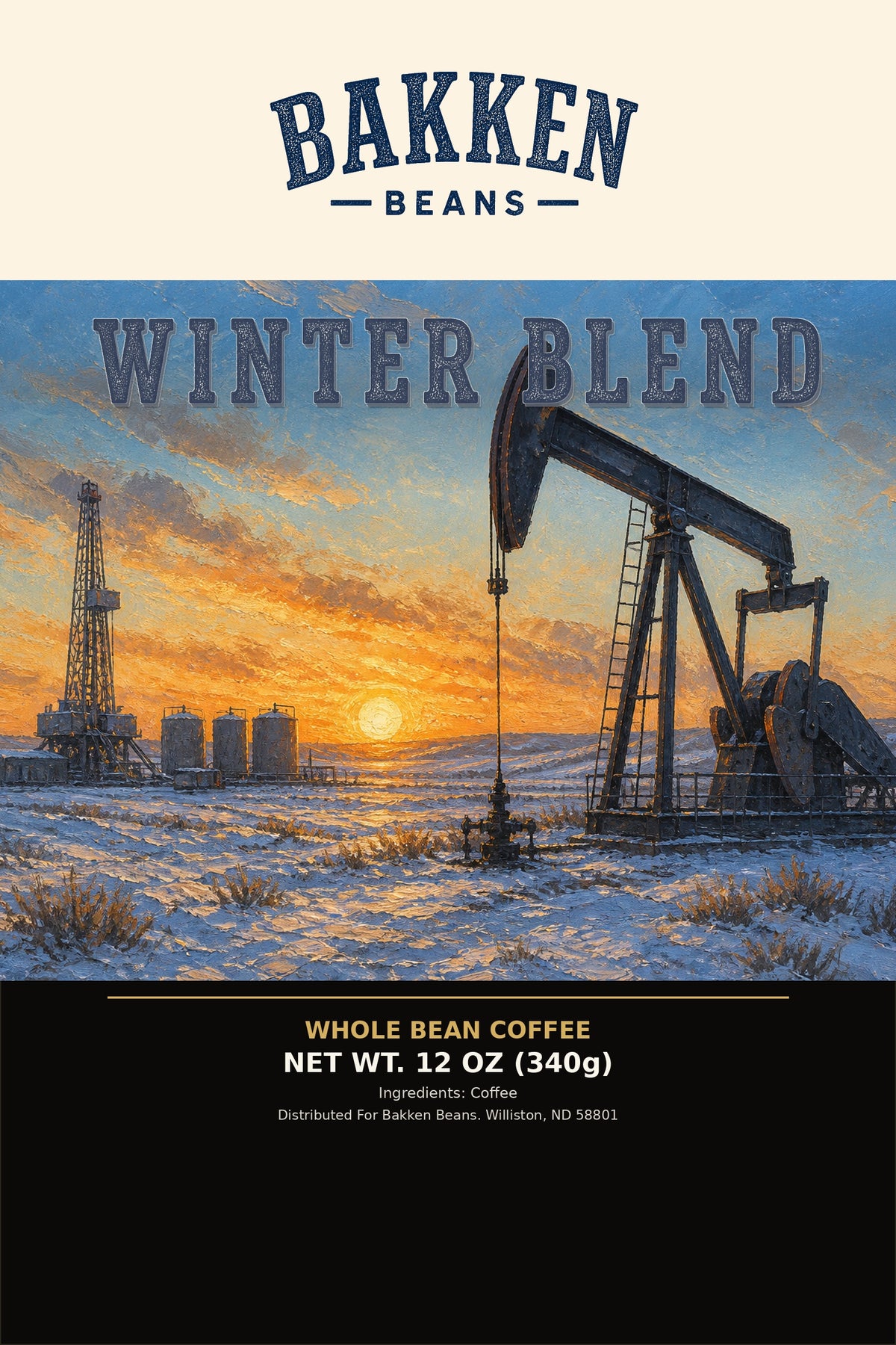 Winter Blend craft-v13 label